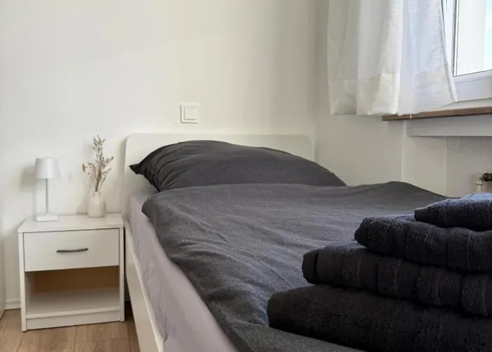 Monteurwohnung Mit Balkon Und Parkplatz 公寓